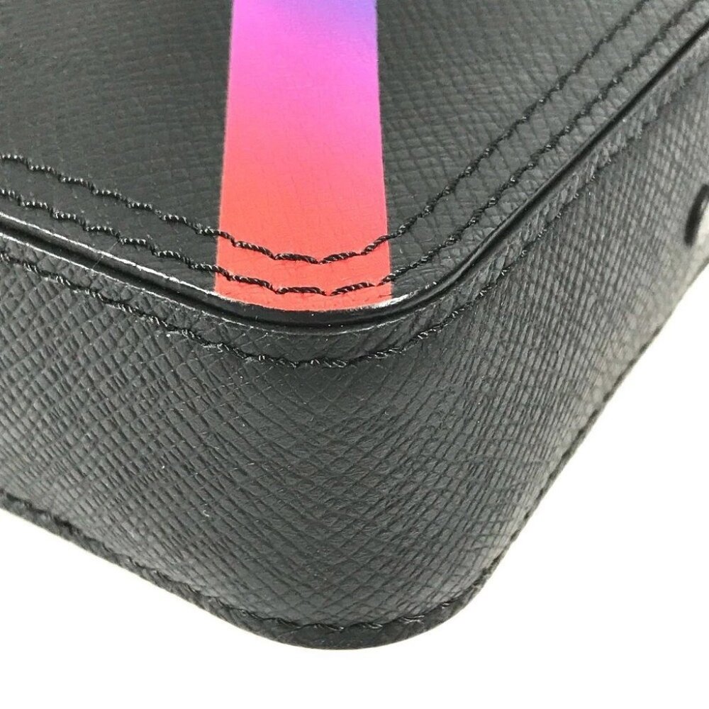 LOUIS VUITTON M30332 Taiga Rainbow Danube-Messenger Pochette Shoulder Bag - Picture 13 of 15